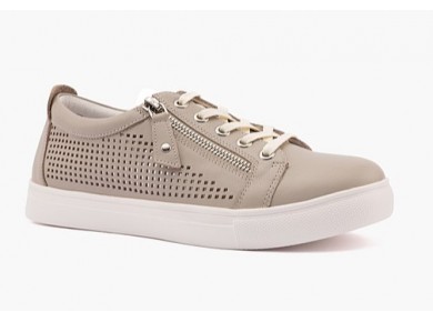 Klouds Casey Perf Sneaker Taupe sz 44